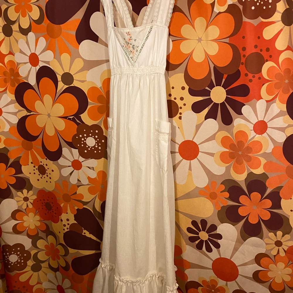 Vintage Young Edwardian maxi dress